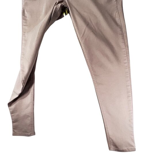 Democracy Pink Ankle Length Skinny Pants Jeans Womens 8 Stretch Cotton Blend - Picture 2 of 13